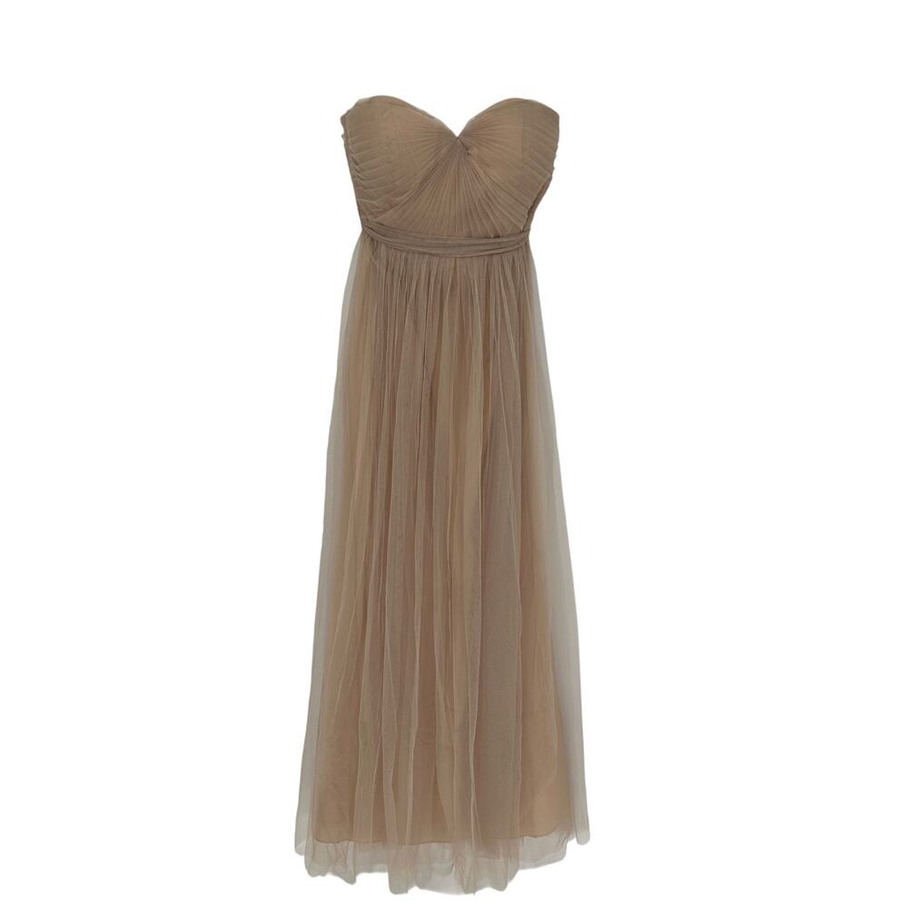 NWT Jenny Yoo Annabelle Gown - Size 12 Sandstone Cream - Picture 7 of 10